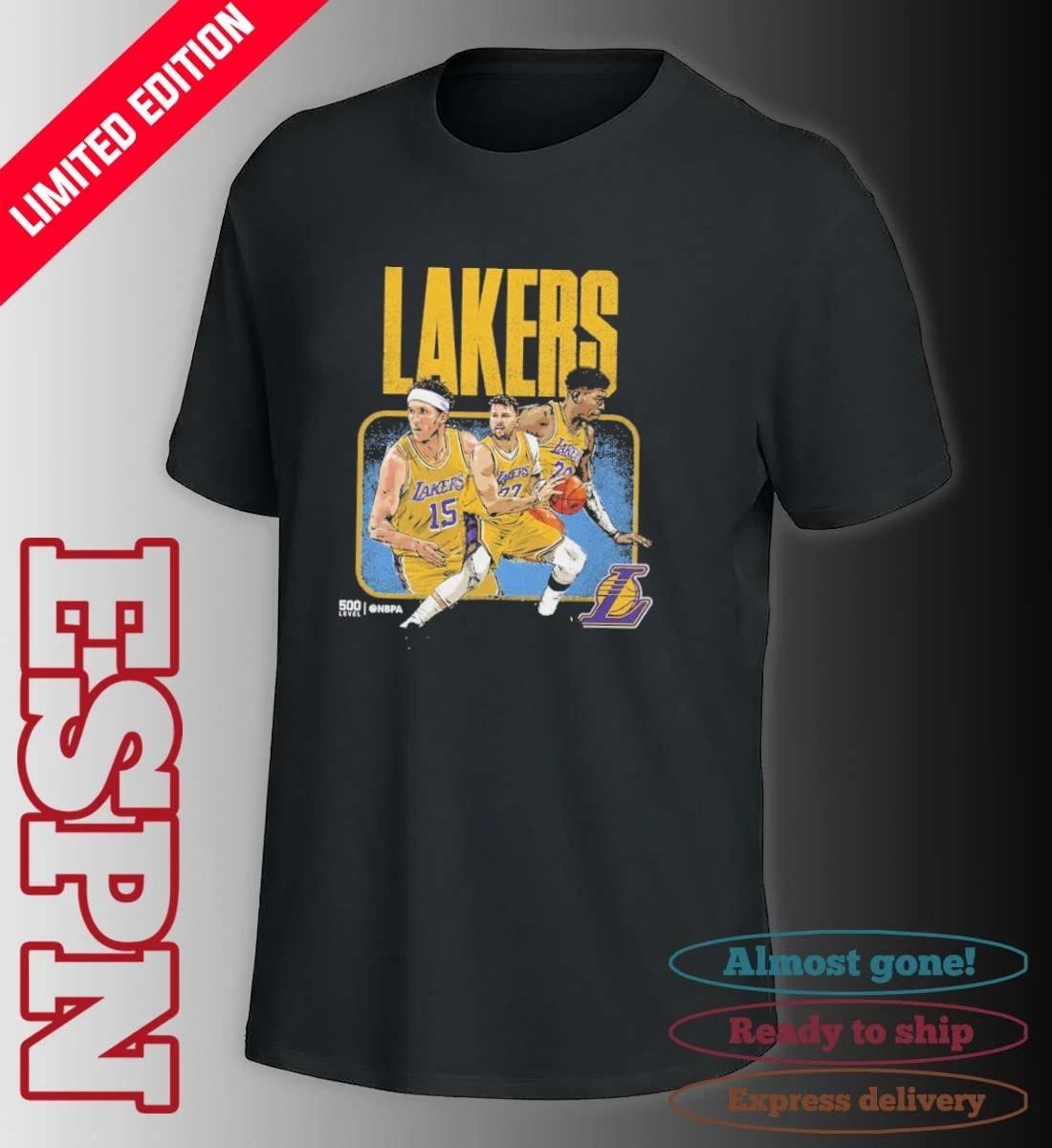 Los Angeles Lakers 2026 Playoffs Trio Player Shirt