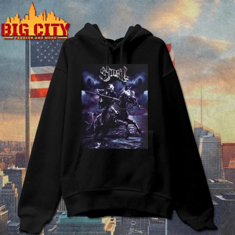 Ghost Papa V Perpetua Skeletour 2026 The Horsemen Art Shirt