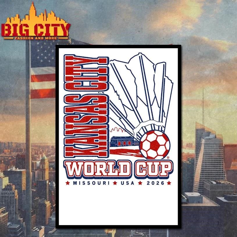 KC World Cup Shuttlecock Max Collegiate Shirt