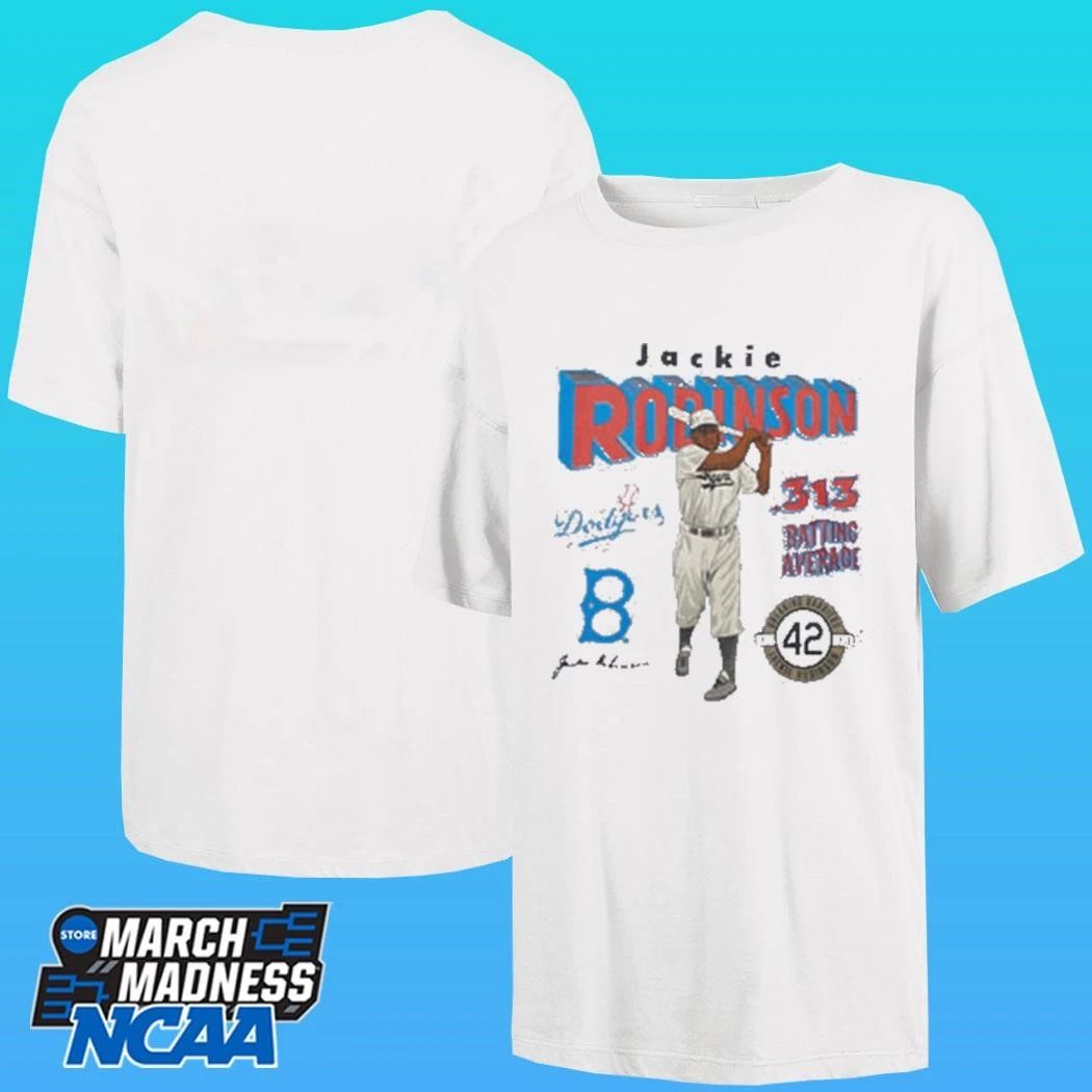 Jackie Robinson Breaking Barriers 42 Shirt