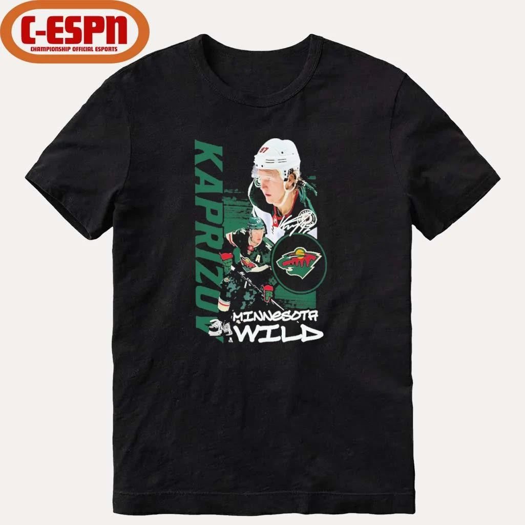 Kirill Kaprizov Minnesota Wild Vintage Playmaker T-Shirt