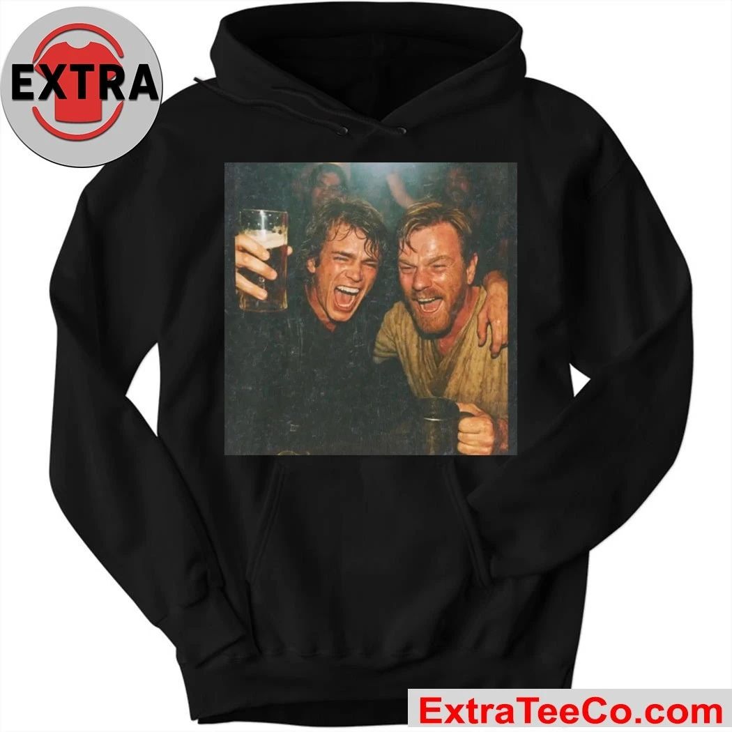 Hayden Christensen And Ewan McGregor Anakin Skywalker And Obi-Wan Kenobi Shirt