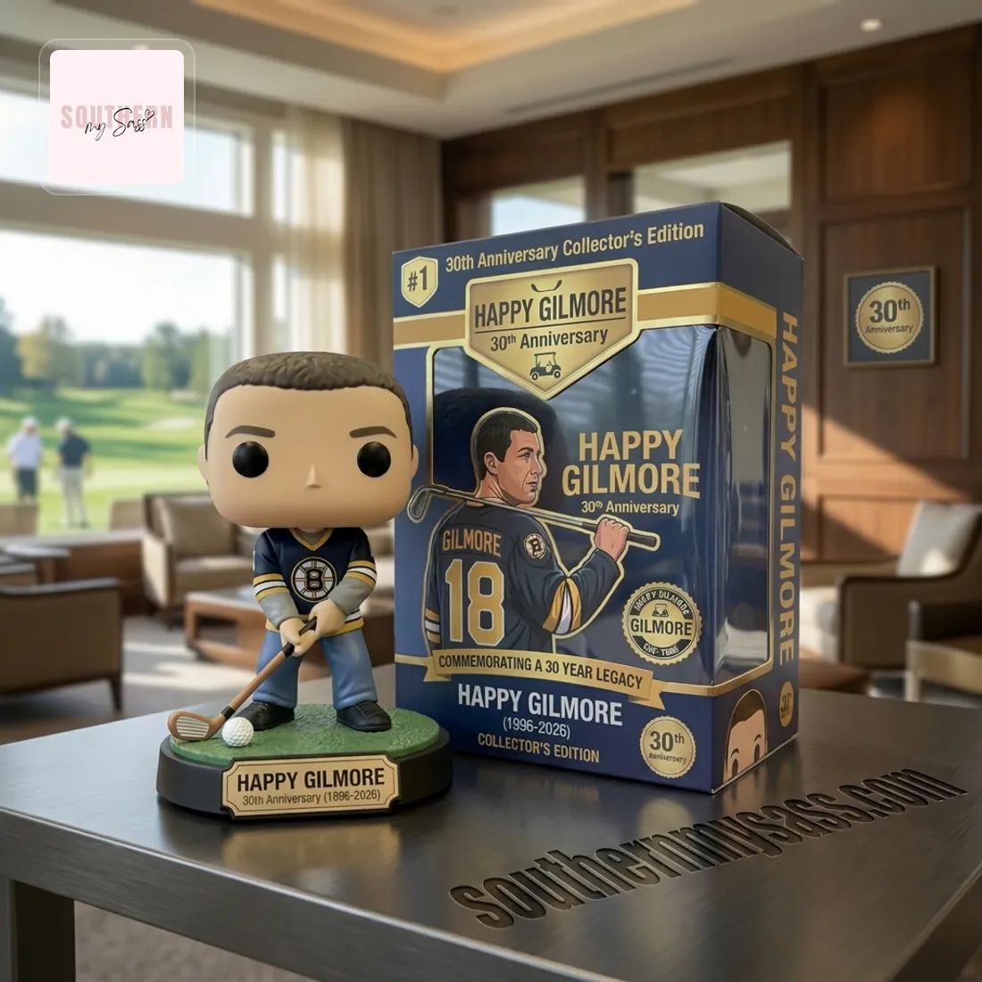 Happy Gilmore Commemorative 1996-2026 Adam Sandler Pop Figure Doll