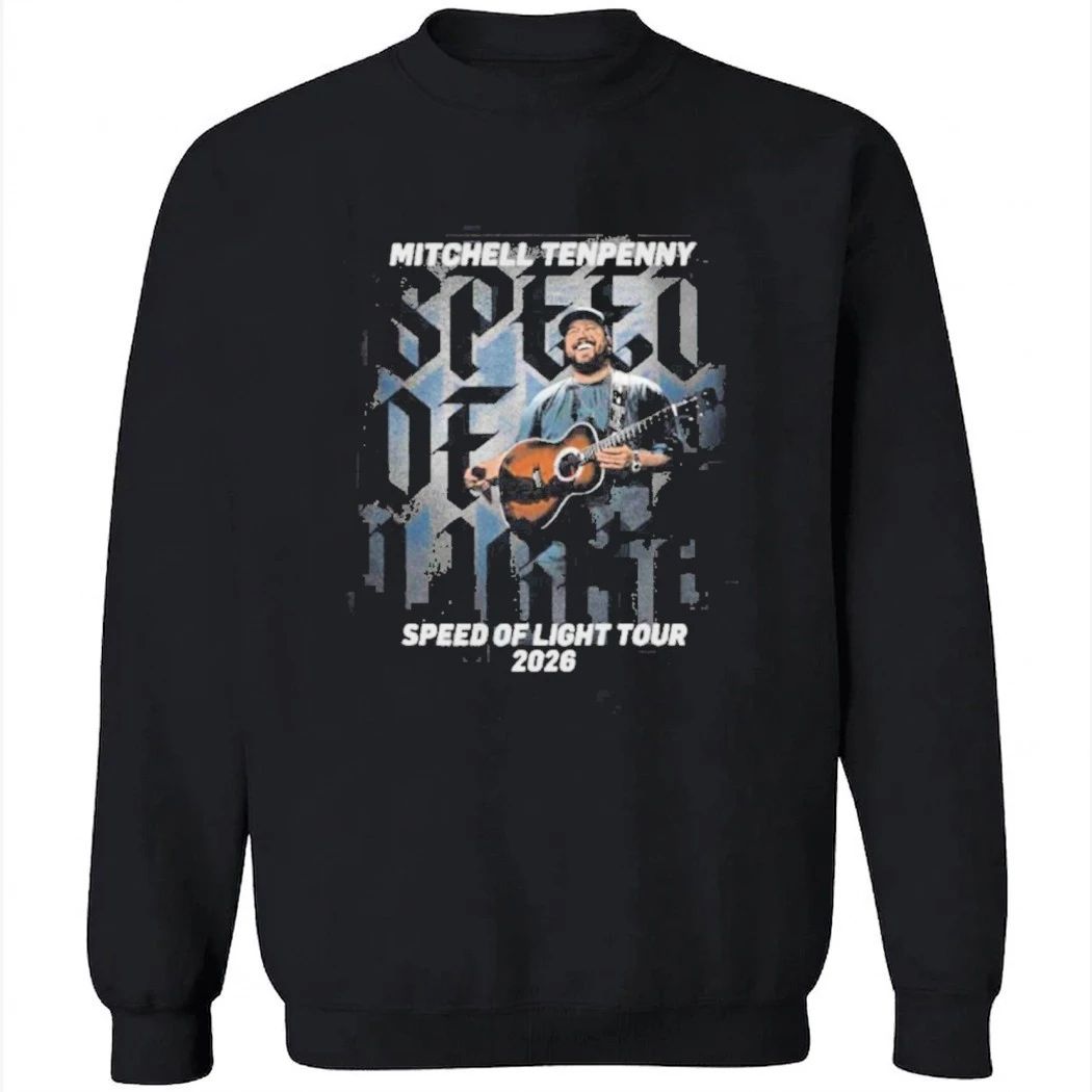 Mitchell Tenpenny Speed of Light 2026 Tour Shirt