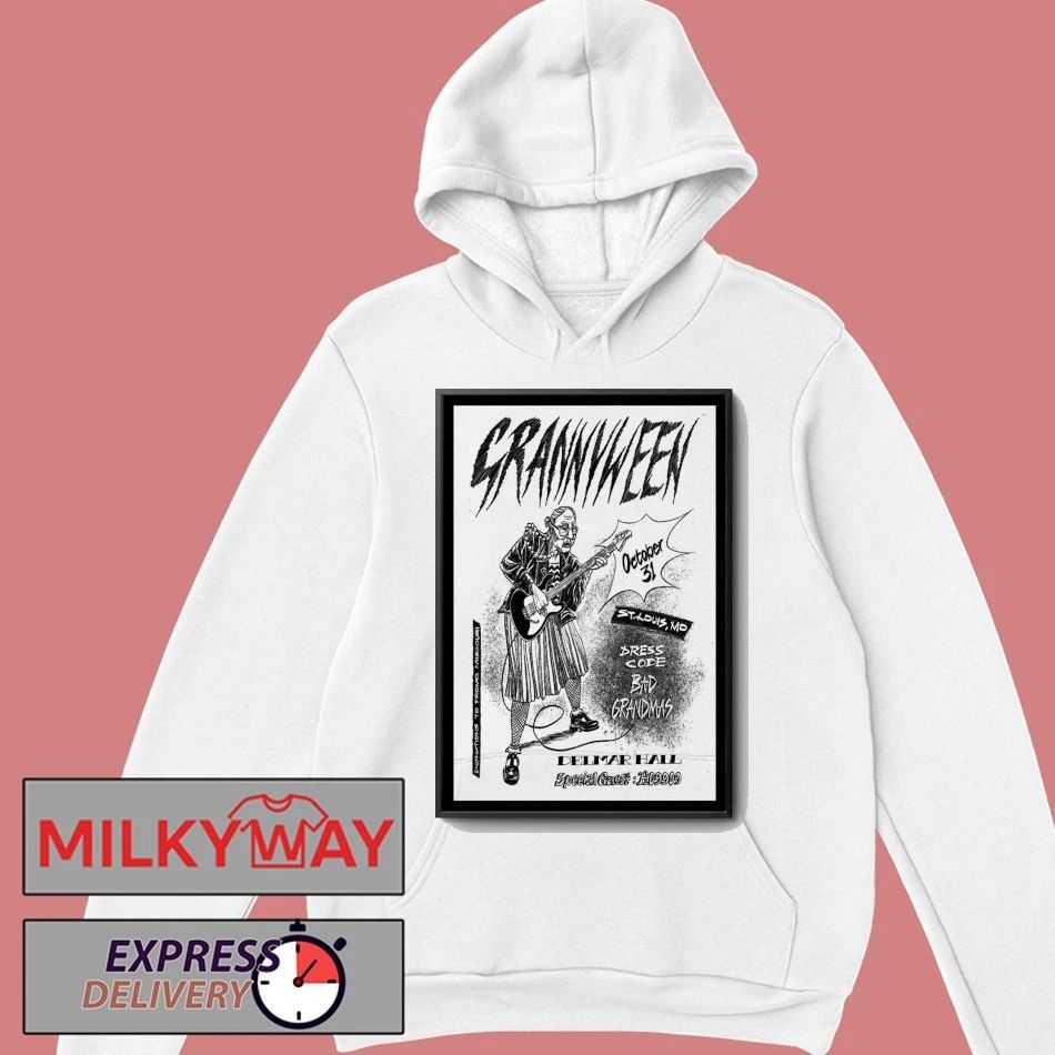 Grannyween October 31 2025 Delmar Hall, St. Louis, MO Poster shirt