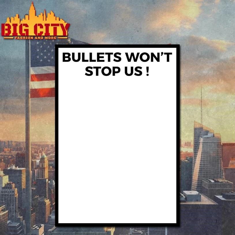 Bullets Won’t Stop Us Graphic Shirt