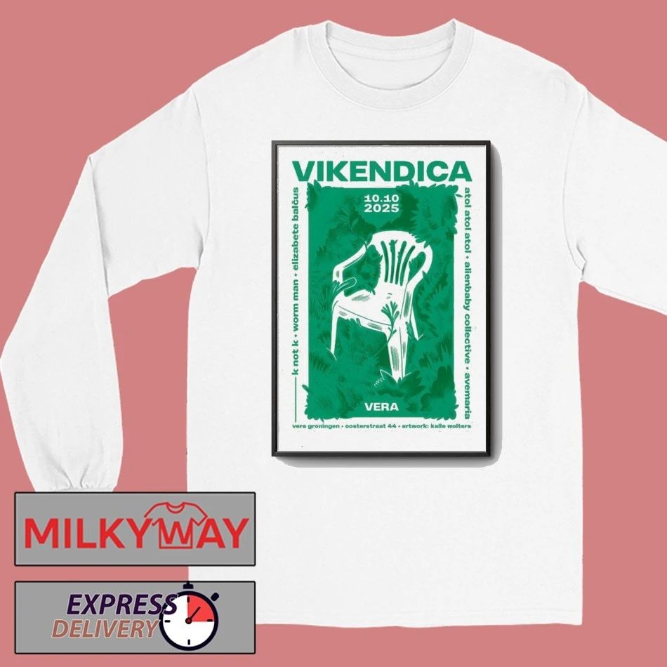 Vikendica Oct 10 2025 Vera Groningen Netherlands Poster shirt