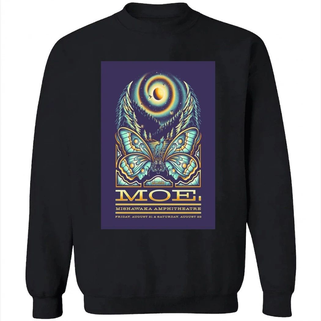 Moe World Tour Aug 2026 Colorado Poster Shirt