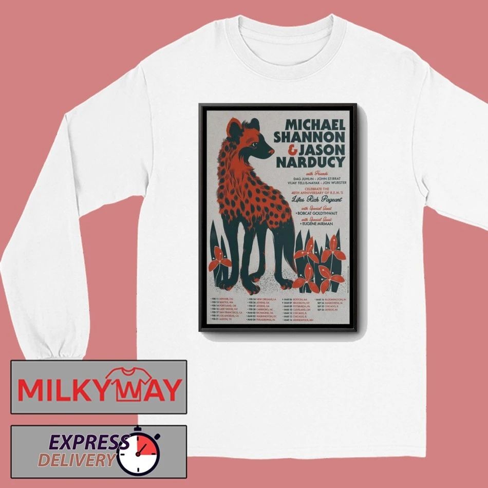 Poster Michael Shannon & Jason Narducy Mar – Sept 2026 shirt