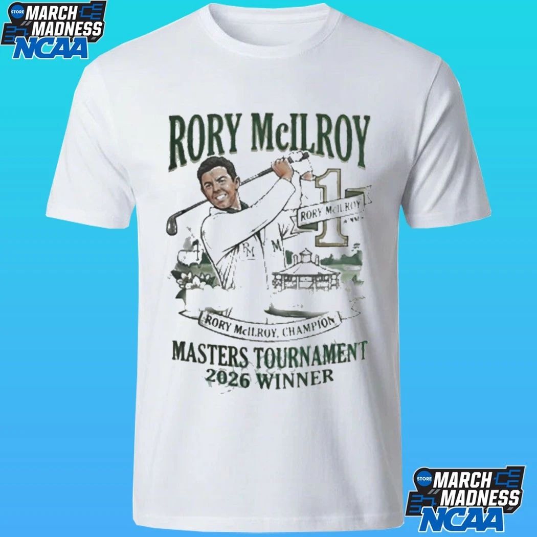 Rory Mcilroy Wins Masters Tournament 2026 Winner Shirt