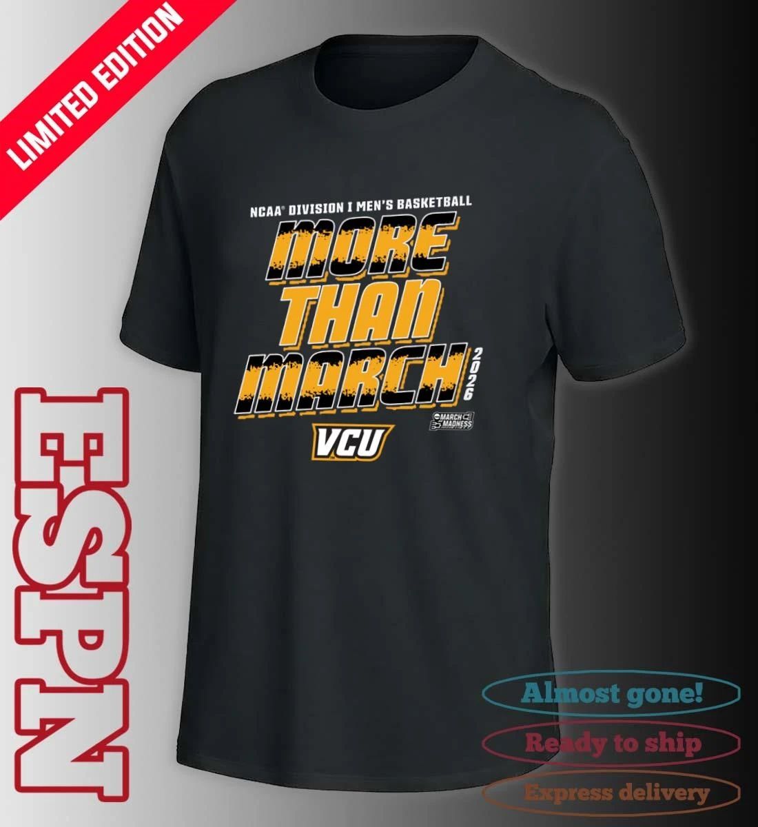 VCU Men’s Basketball More Than March 2026 Shirt