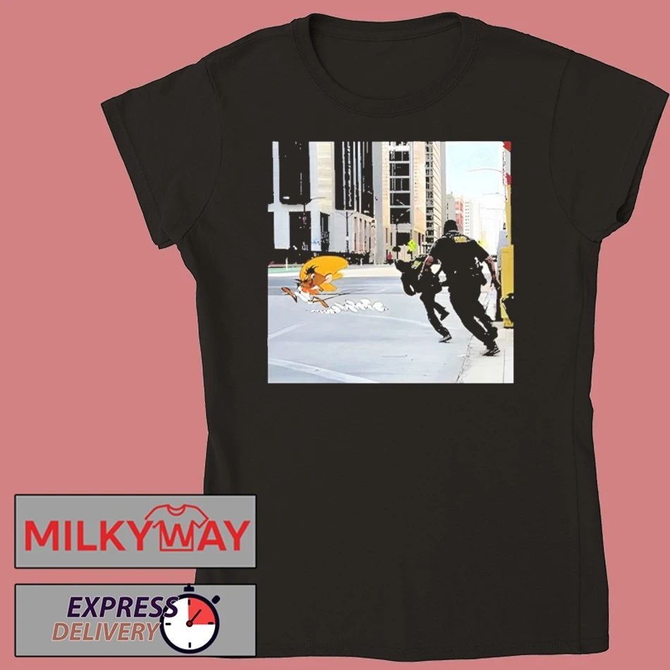Cyclist Taunting ICE Agents Shirt