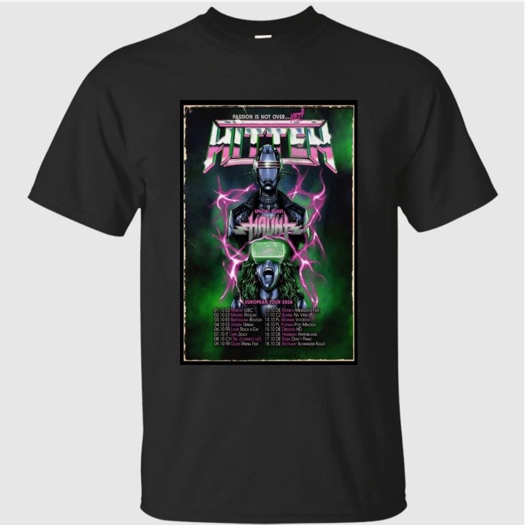 HITTEN European 2026 Shows Poster Shirt