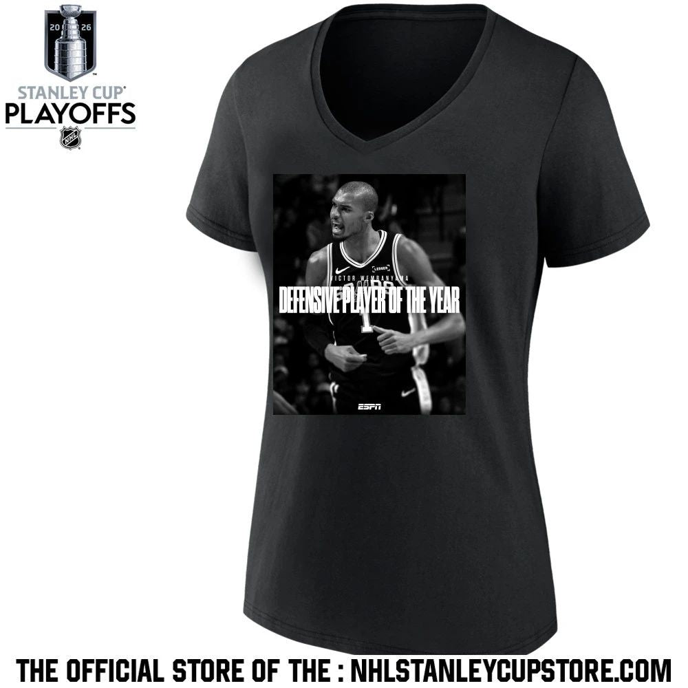 Victor Wembanyama Defensive Player Of The Year 2026 Shirt