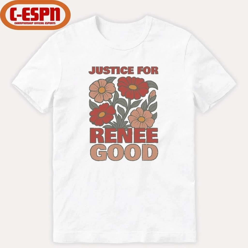 Justice for Renee Nicole Good Retro Flower Shirt