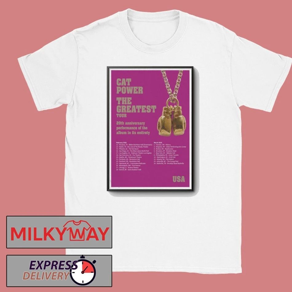 CAT POWER Mar 10 2026 Washington, DC Poster shirt