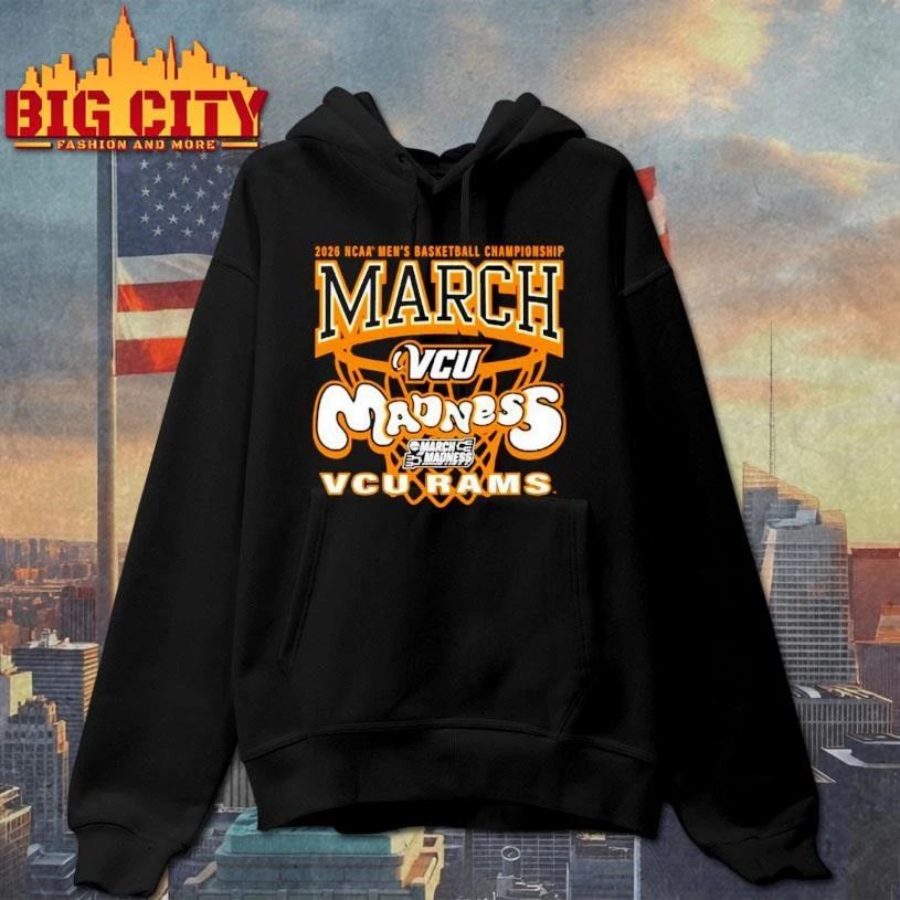 Vcu Rams March Madness 2026 Ncaa Mens Basketball College Shirt