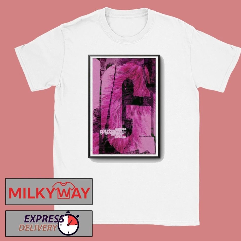 Poster Garbage Apr 2026 Royal Albert Hall Tour shirt