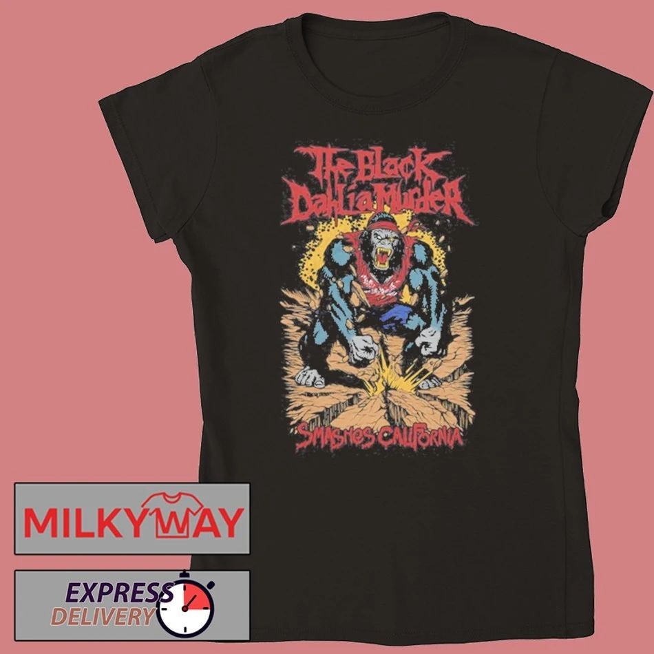 The Black Dahlia Murder Smashes California 2025 shirt