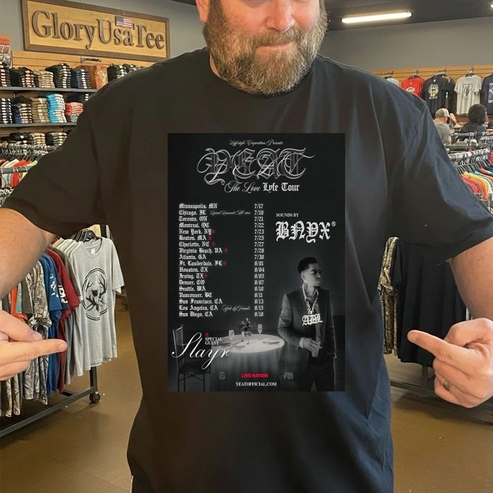 Yeat THE LOVE LYFE TOUR 20026 Shirt