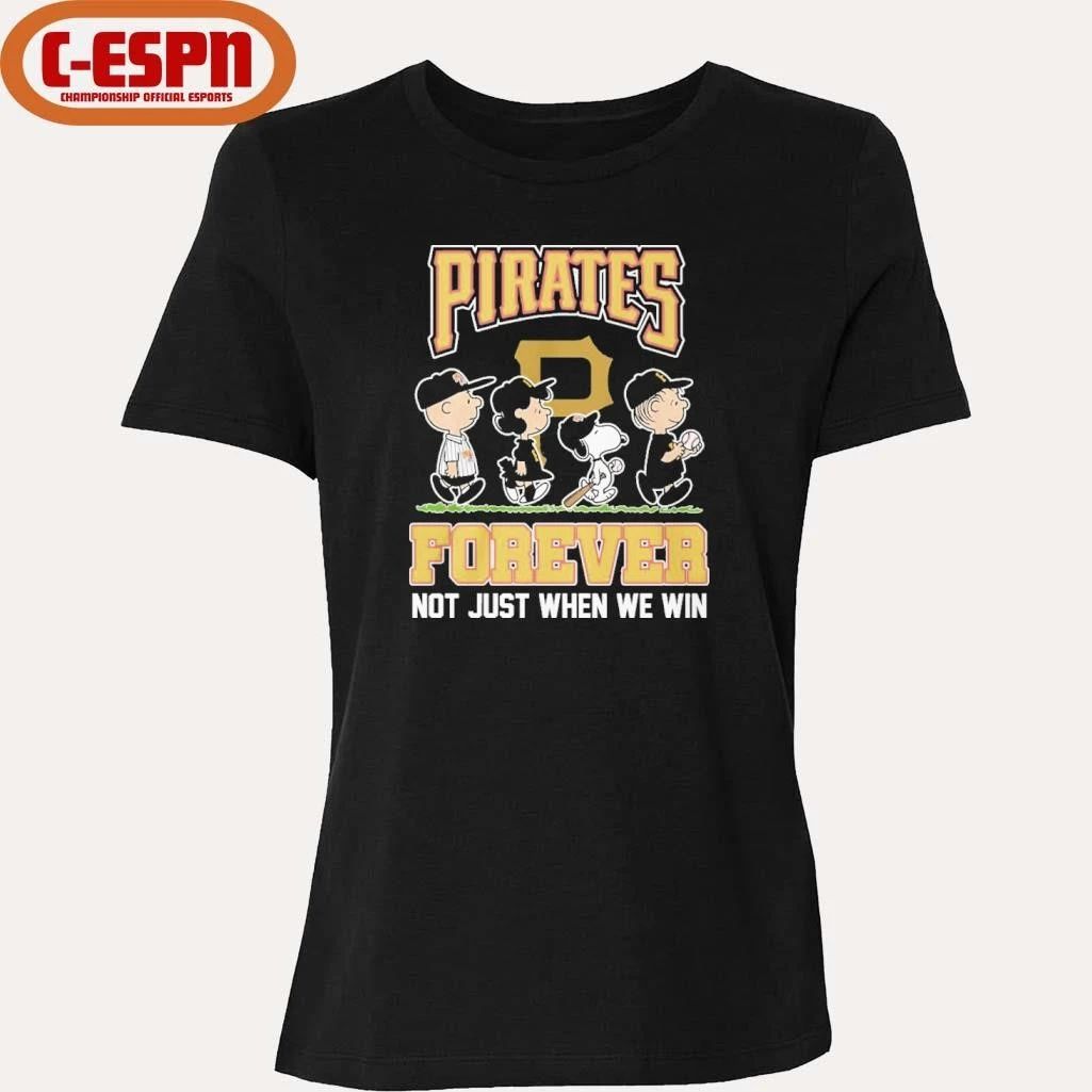 The Peanuts Characters Forever X Pittsburgh Pirates Shirt