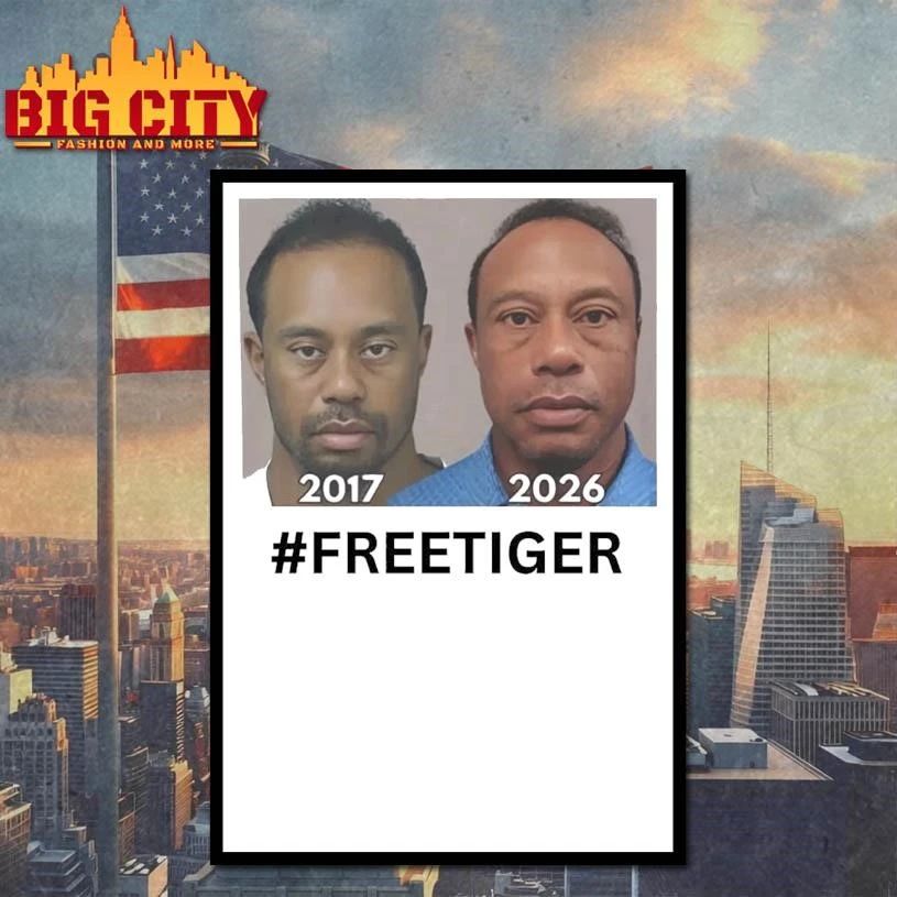 Tiger Woods Mugshot 2017 2026 Graphic Shirt