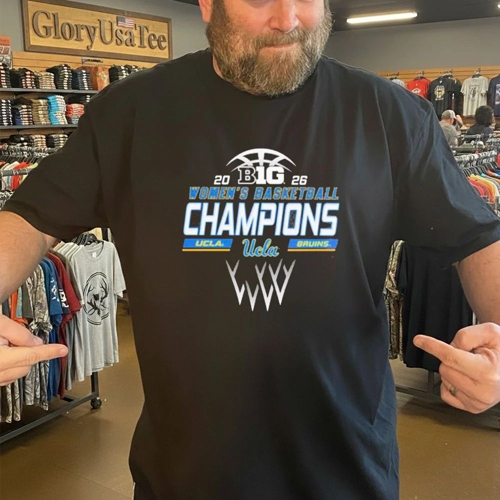 UCLA Bruins Women’s Basketball 2026 Big Ten Regular Season Champions Shirt