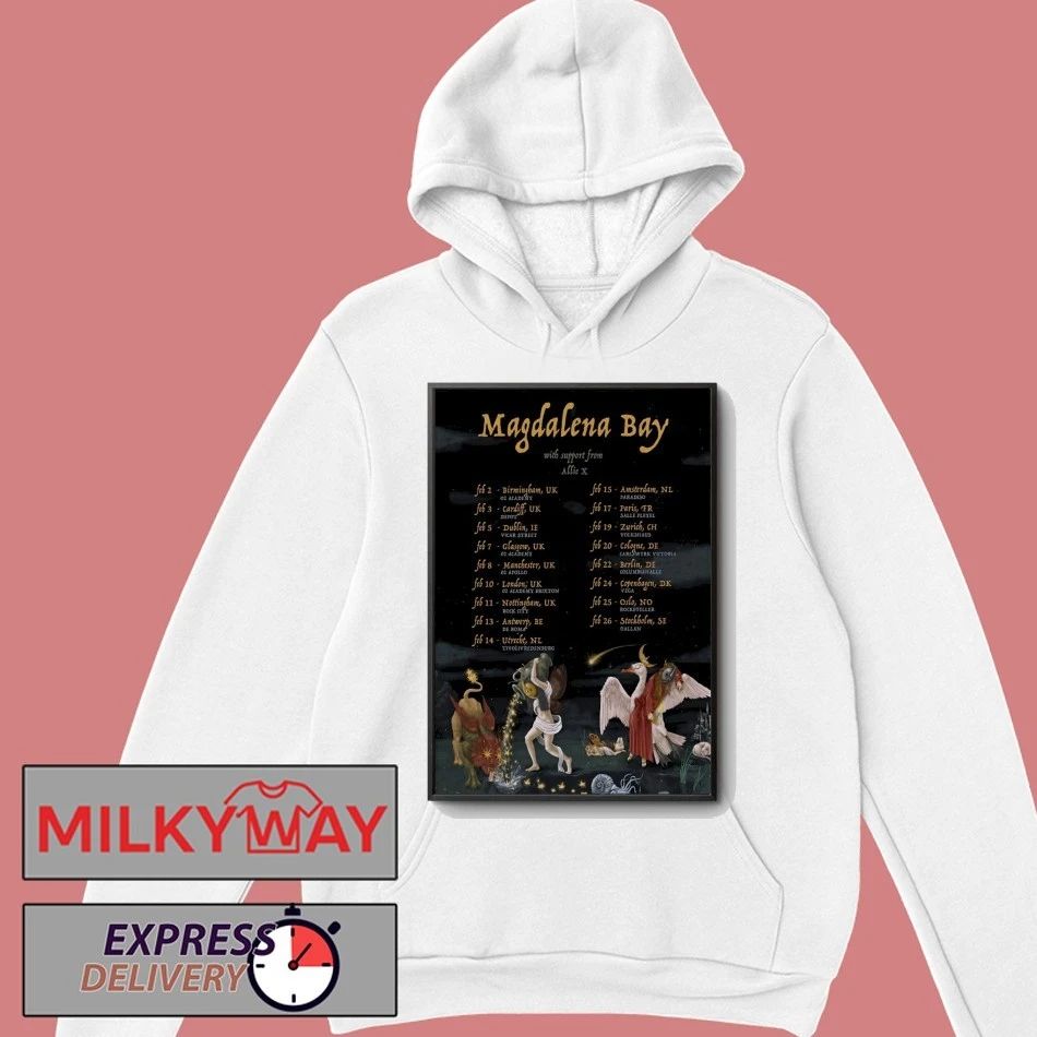 Magdalena Bay On Tour Forever 2026 Poster shirt