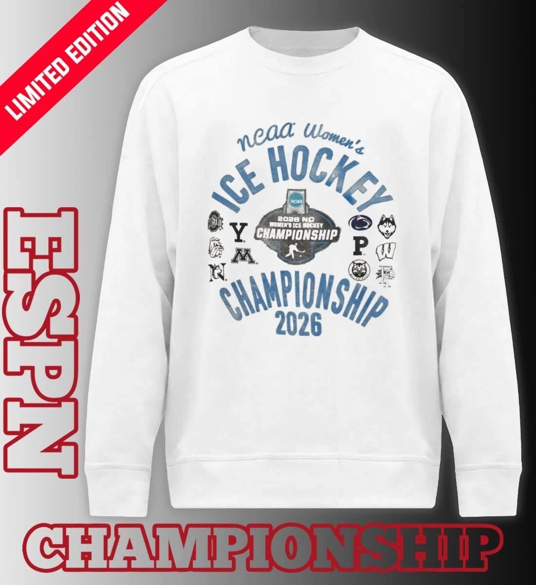 2026 National Collegiate Women’s Ice Hockey Regional Teams Shirt