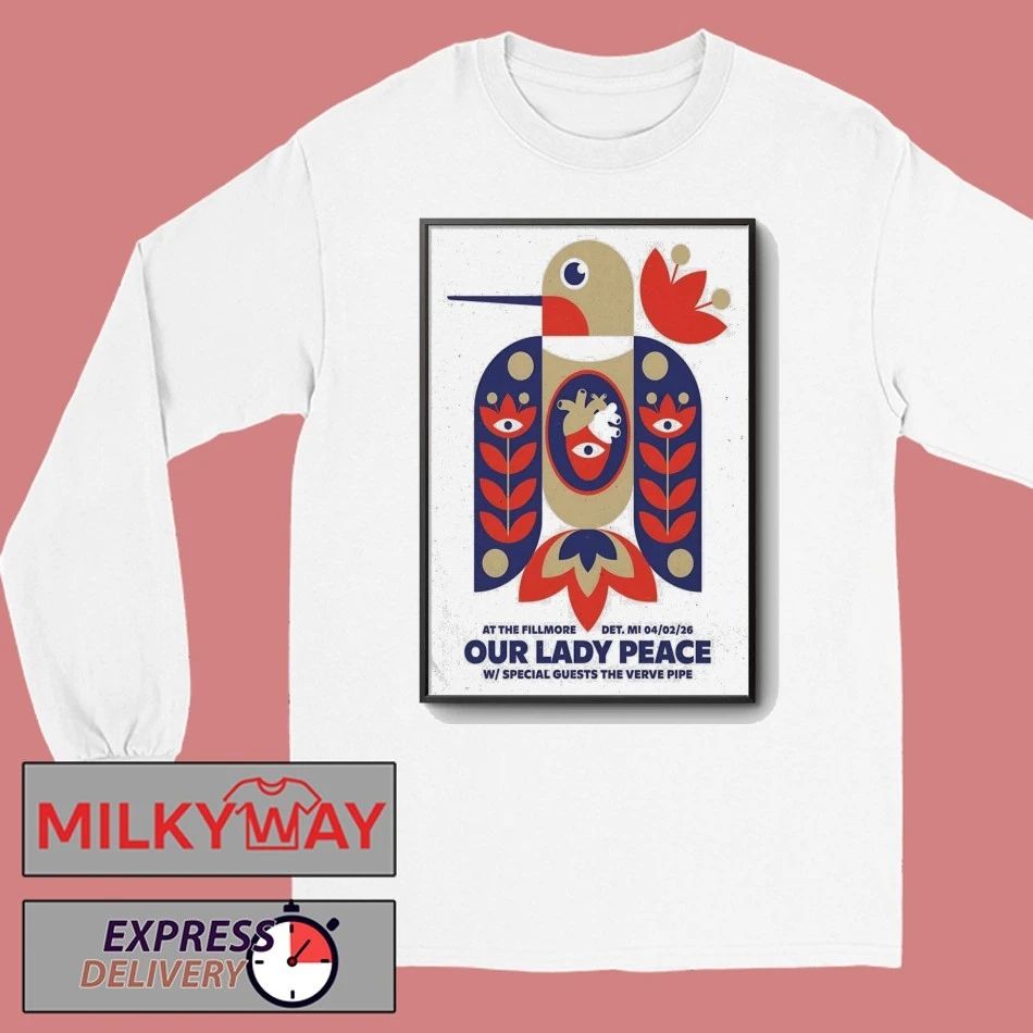 Our Lady Peace Tour Detroit MI On Apr 2 2026 Poster shirt