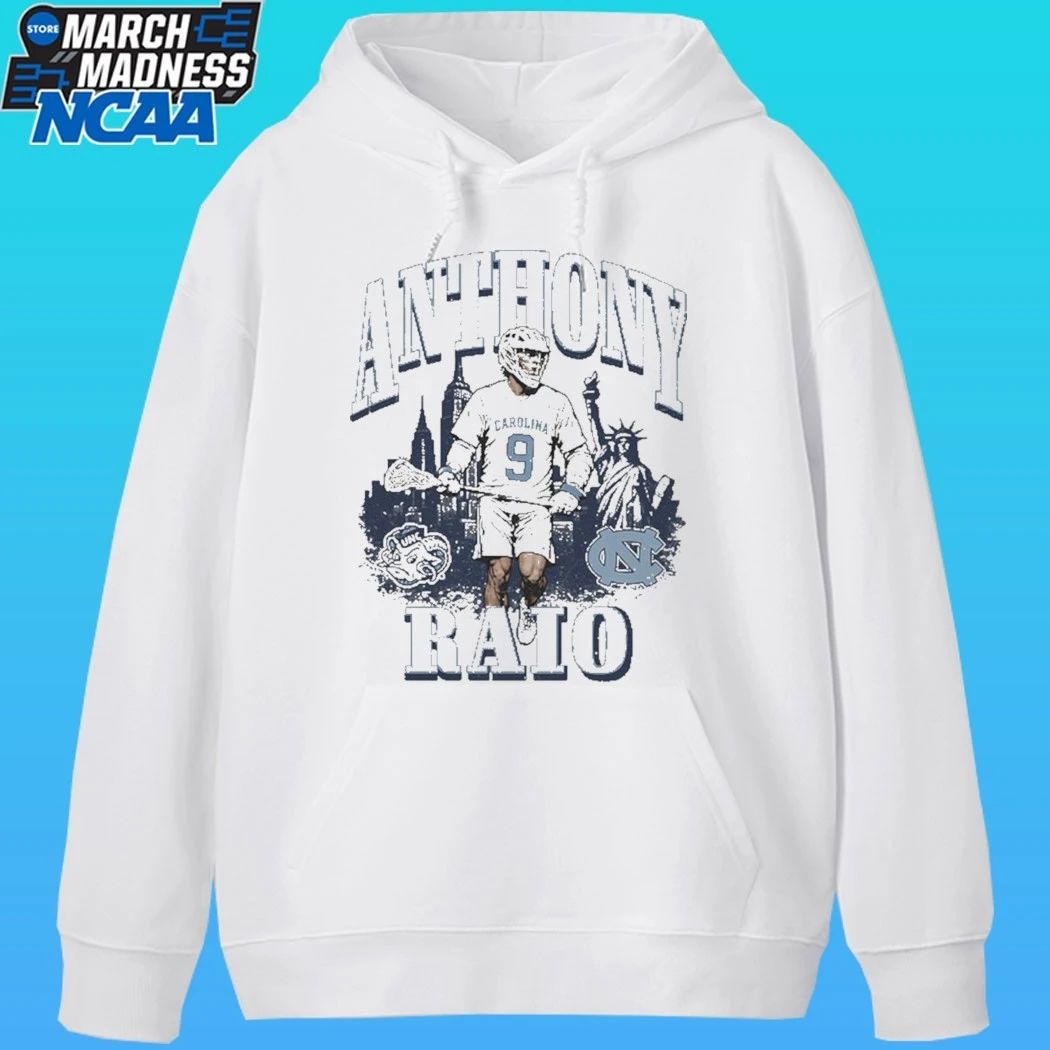 Anthony Raio North Carolina Unc Lacrosse Shirt