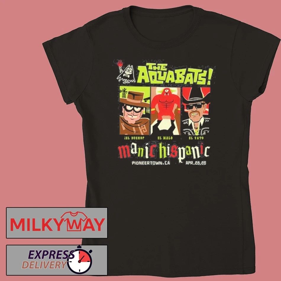 The Aquabats Pioneertown 04 28 2026 Tour Shirt