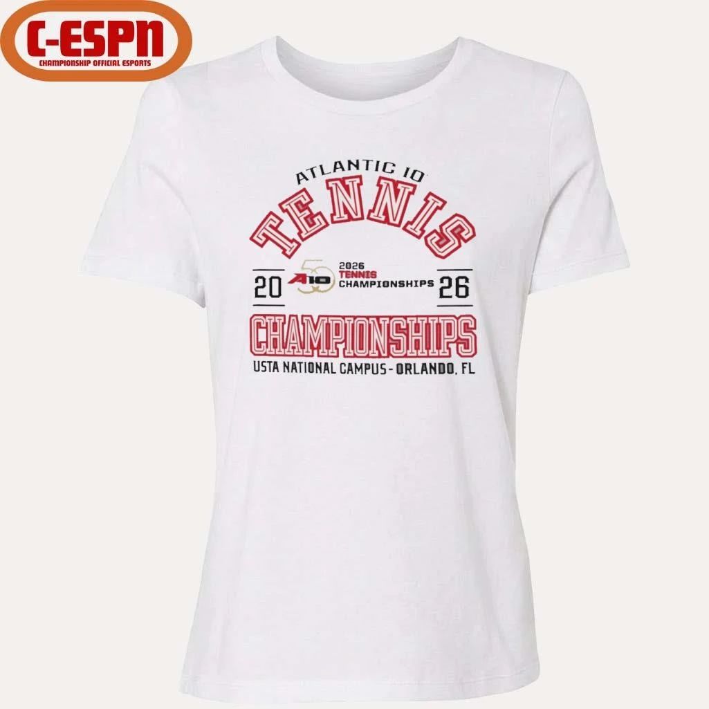 2026 A-10 Tennis Championship Shirt