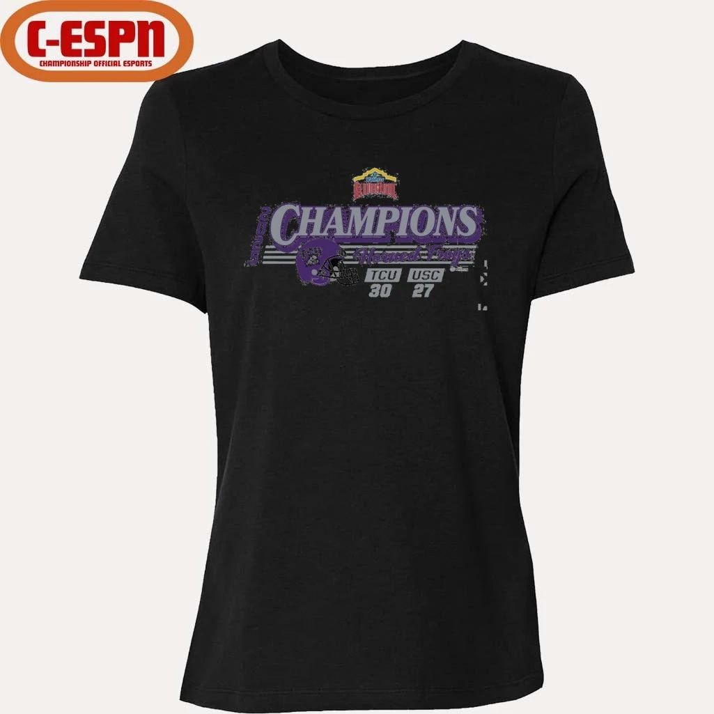 2025 Valero Alamo Bowl TCU CHAMPS SCORE Shirt