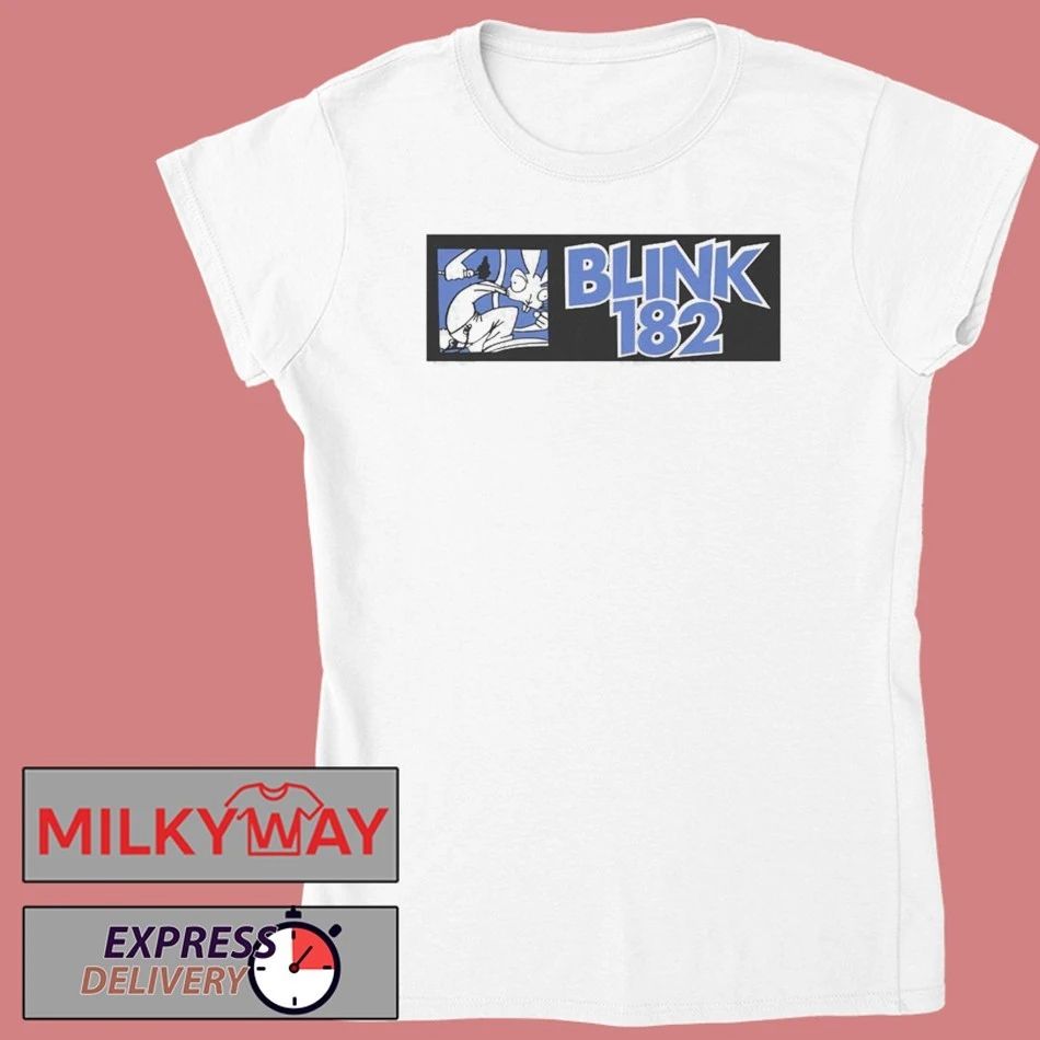 Blink 182 Butterfly Limited To 25 Box Logo T-Shirt