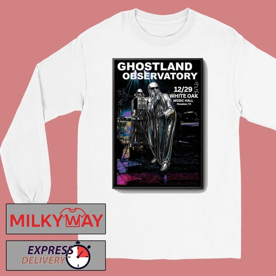Ghostland Observatory 12.29.2025 Houston TX Poster shirt