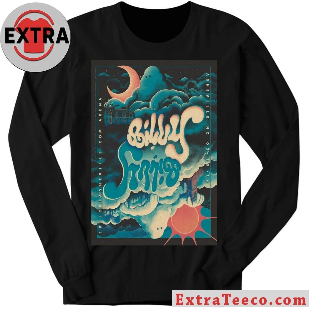 Billy Strings Asheville, NC On Feb 10, 2026 Event Poster T-Shirt