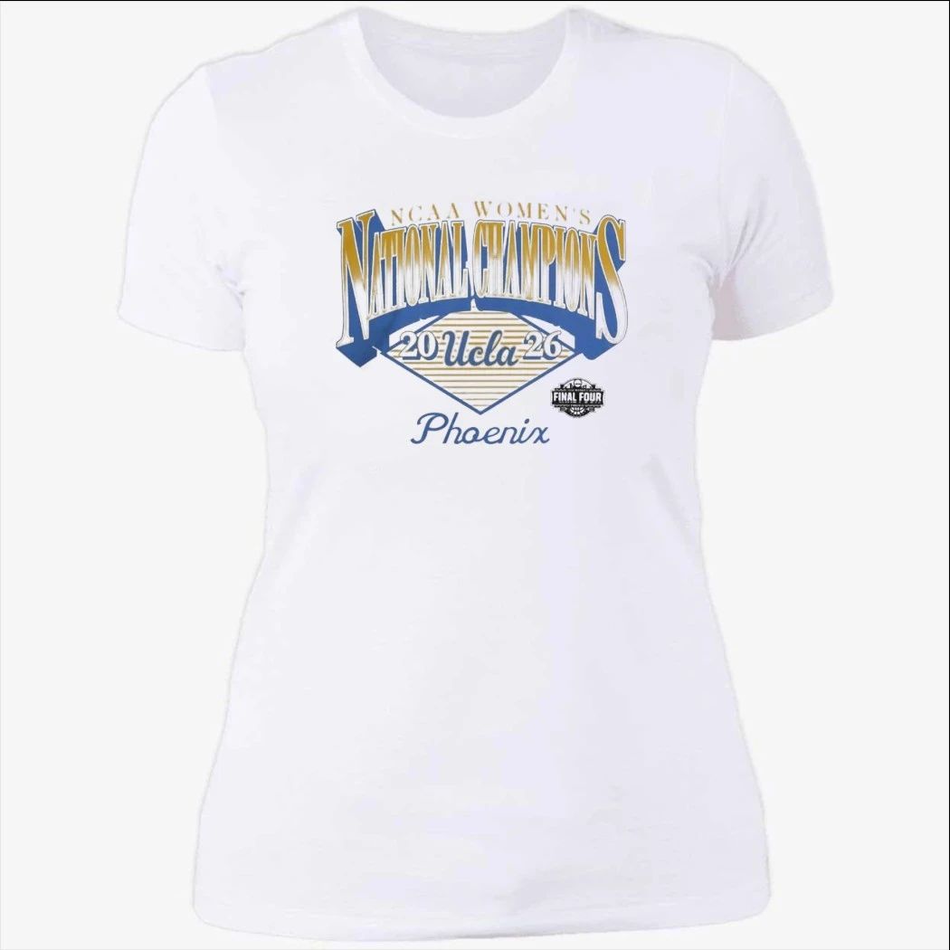 UCLA Bruins 2026 NCAA Women’s Basketball National Champions T-Shirt