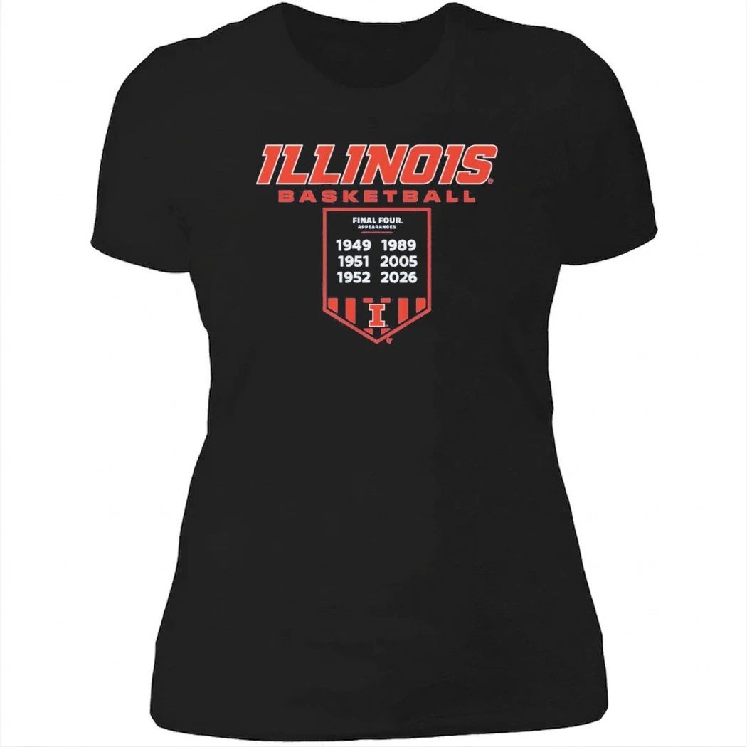 Illinois Basketball Final Four Banner Shirt