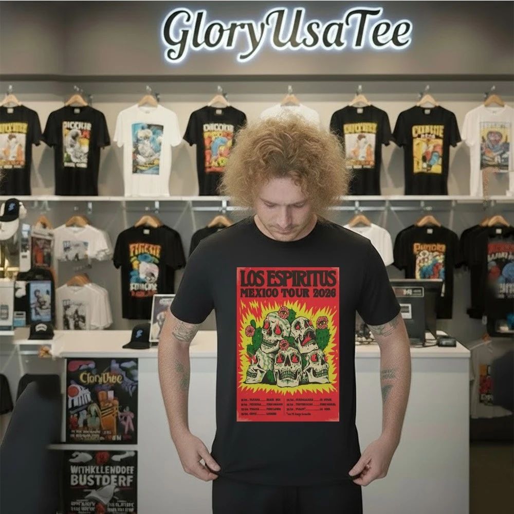 Los Espiritus Mexico 2026 Shows Poster Shirt