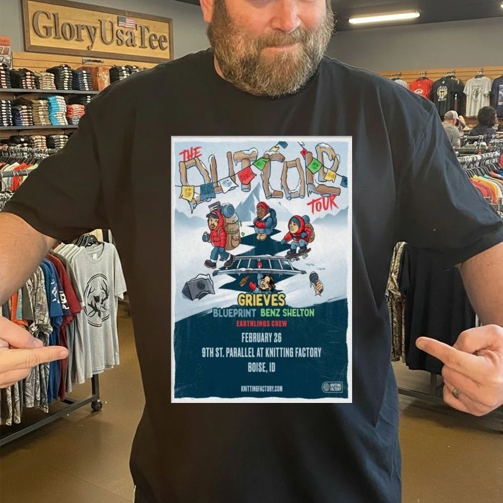 GRIEVES Boise, ID Feb 26 2026 Poster Shirt