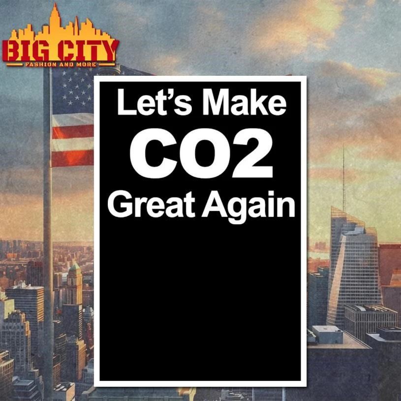 Let’s Make CO2 Great Again Graphic Shirt