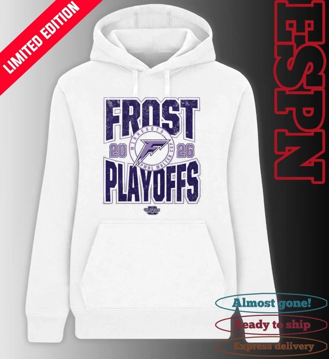 Minnesota Frost 2026 PWHL Walter Cup Playoffs Shirt