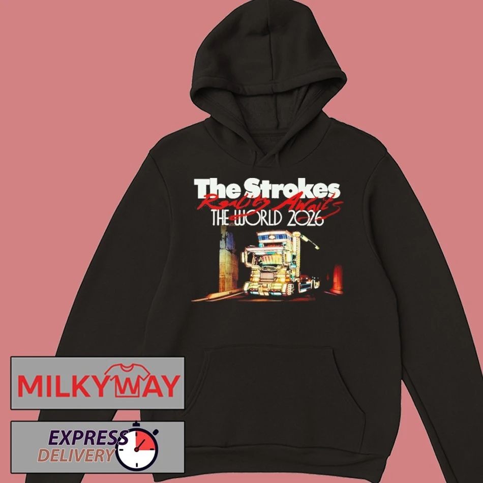 The Strokes Reality Awaits The World 2026 Schedule Tour Dates shirt
