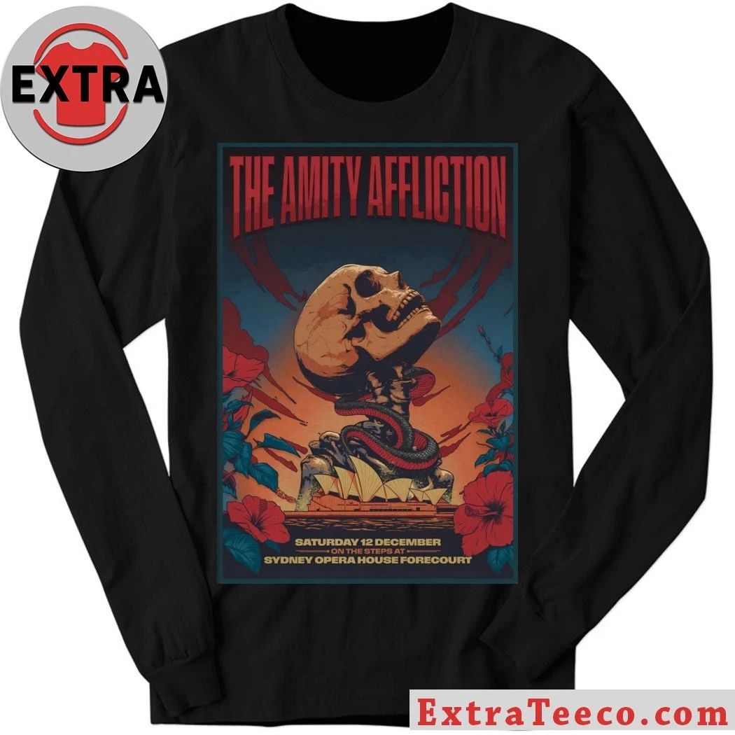 The Amity Affliction In Sydney AUS On Dec 12 2026 Poster T-Shirt