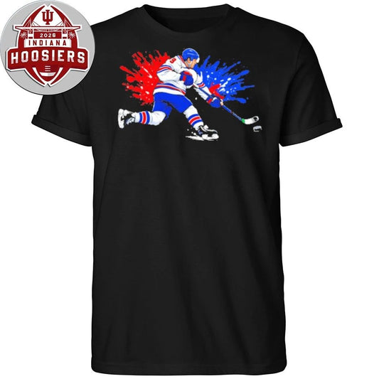 Jack Hughes USA Hockey Gold Medal Winner Ice Hockey 2026 T-Shirt