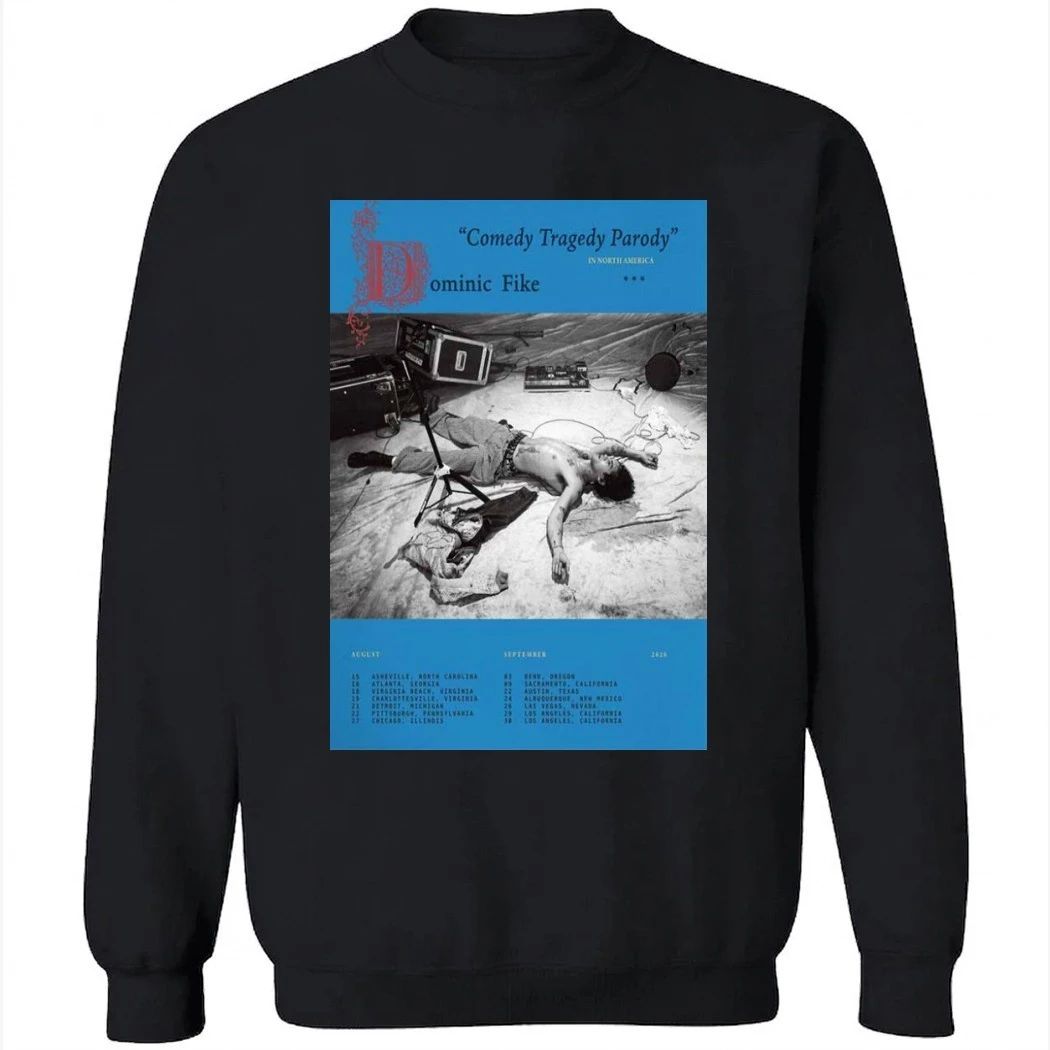 Dominic Fike Comedy Traedy Parody Tour 2026 Poster Shirt