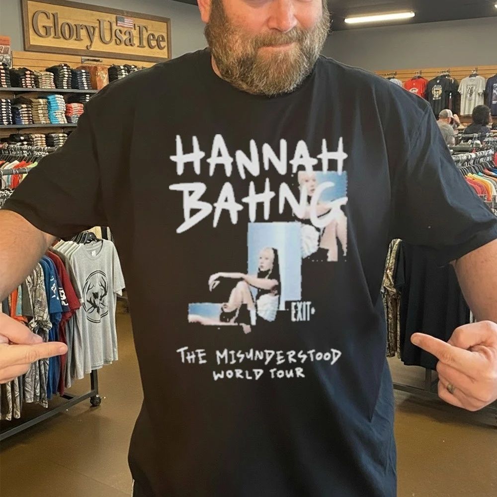 Hannah Bahng THE MISUNDERSTOOD WORLD TOUR Shirt