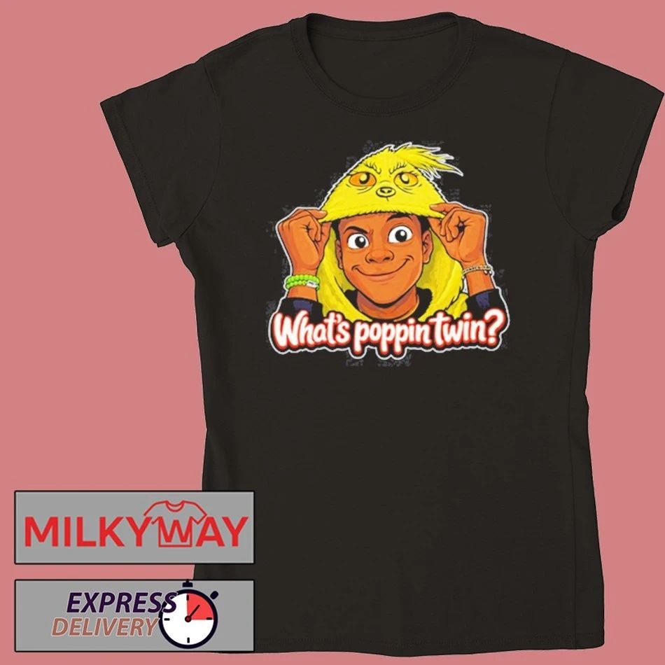What’s Poppin Twin Nicktoontime shirt