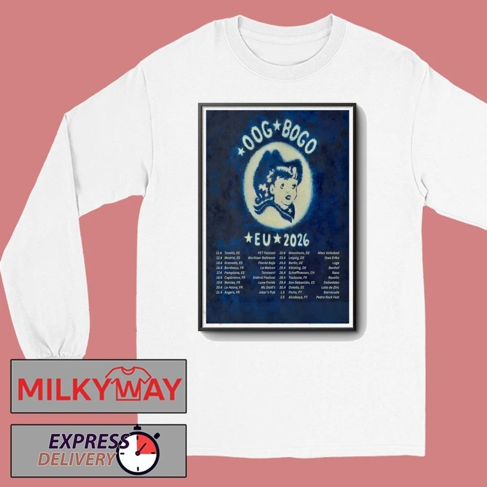 Oog Bogo EU 2026 Tour Poster shirt